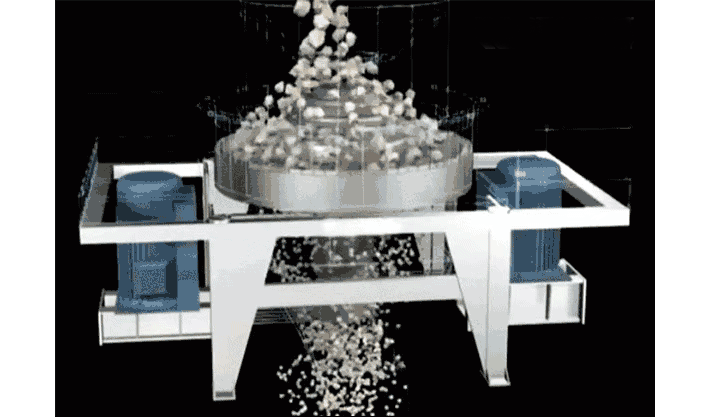 沖擊式制砂機作業(yè)